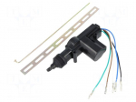 Central lock actuator | montage accessories | 12VDC | Weight: 125g