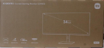 SALE OUT. Xiaomi | G34WQi | 34 " | WQHD | 21:9 | 180 Hz | 1 ms | 3440 x 1440 pixels | 350 cd/m&sup2; | HDMI ports quantity 2 | Black | Warranty 24 month(s) | DAMAGED PACKAGING
