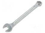 Wrench: combination spanner | double-sided | 7/16" | 135mm | chromium