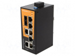 Industrial module: switch Ethernet | unmanaged | 9.6&divide;60VDC | IP30
