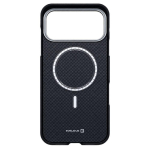 Back panel cover Evelatus Apple iPhone 18 Pro Max Carbon MagSafe case Black
