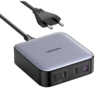 UGREEN 90928 Nexode 200W GaN Desktop USB-C USB-A Charger 100W / grey