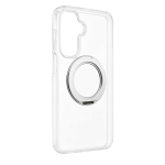 Back panel cover Evelatus Samsung Galaxy A17 4G / A17 5G Hybird Case With Magsafe PC+TPU 360 Metal Stand Transparent