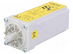 Timer | 0,25s&divide;12min | DPDT | 24VDC/8A,250VAC/8A | 230VAC | socket | IP20