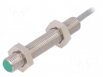 Sensor: inductive | Output conf: PNP / NO | 0&divide;2mm | 10&divide;30VDC | M8 | IP67