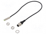 Sensor: inductive | Output conf: 2-wire NO | 0&divide;1.5mm | 10&divide;30VDC | M8