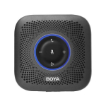 BOYA juhtmevaba mikrofon Blobby Pro &uuml;mbersuunaline konverentsi mikrofon, Bluetooth, Black EU