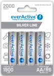 Akumulatorki AA / R6 Ni-MH everActive 2000mAh Silver Line (box 4 szt.)