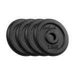 T&ouml;&ouml;riistad ja m&otilde;&otilde;teseadmed // Uued tooted t&ouml;&ouml;riistade, tarvikute kategoorias // Obciążenie żeliwne zestaw 4x2.5kg, otw&oacute;r 31mm, talerz klasyczny, REBEL ACTIVE