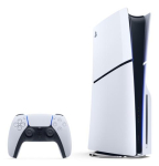 Sony PlayStation 5 Slim Game Console, Disc Drive Edition, 1TB SSD, White