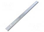 DIN rail | steel | W: 35mm | L: 450mm | GEOS-L-4050-22-O | Plating: zinc