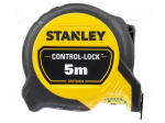 Measuring tape | L: 5m | Width: 25mm | plastic | Class: II | yellow