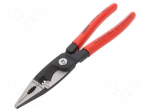 Pliers | for gripping and cutting,universal | plastic handle