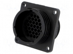 Socket | male | PIN: 37 | w/o contacts | CPC Series 1 | Case: size 23