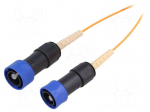 Connector: fiber optic | patchcord | PIN: 1 | bayonet | Buccaneer 4000