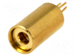 Module: laser | 1mW | red | dot | 645-660nm | 2.5&divide;3.3VDC | 15&divide;25mA