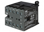 Contactor: 4-pole | NC x2 + NO x2 | 24VAC | 6A | DIN,on panel | B6