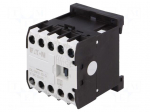 Contactor: 3-pole | NO x3 | Auxiliary contacts: NO | 24VDC | 12A | DIN