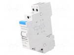Relay: installation | monostable | NC + NO | Ucoil: 24VDC | 20A | IP20