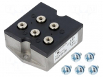 Three-phase bridge rectifier | Urmax: 0.8kV | If: 58A | Ifsm: 670A