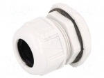 Cable gland | M40 | 1,5 | IP68 | Mat: polyamide | light grey | UL94V-2