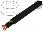 Wire | JZ-600 | 3G4mm2 | unshielded | 0.6/1kV | PVC | Cu | stranded | black