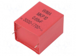 Capacitor: polypropylene | 680nF | 37.5mm | &plusmn;10% | 41.5x35x50mm | 3kVDC