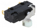 Microswitch SNAP ACTION | with lever (with roller) | SPDT | Pos: 2