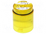Signaller: lighting | LED | yellow | Usup: 24VDC | IP65 | &Oslash;50x69mm