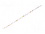 LED tape | white warm | LED/m: 60 | 8mm | IP20 | 120&deg; | 4.8W/m | CRImin: 80