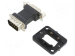 Transition: adapter | D-Sub 9pin male,D-Sub 9pin female | PIN: 9