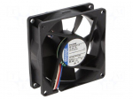 Fan: DC | axial | 24VDC | 80x80x25.4mm | 58m3/h | 26dBA | slide | 2600rpm