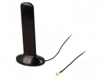 Antenna | 5G,LTE | 6dBi | magnet | 50&Omega; | 680&divide;4900MHz | -40&divide;85&deg;C | 2m