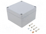 Enclosure: multipurpose | X: 120mm | Y: 122mm | Z: 80mm | GWconnect | IP66