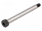 Shoulder screw | steel | M8 | 1.25 | Thread len: 13mm | hex key | HEX 5mm