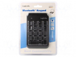 Keyboard | black | wireless | 10m | Bluetooth: 5.1
