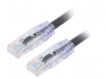 Patch cord | TX6A&trade; 10Gig,U/UTP | Cat: 6a | RJ45 plug,both sides