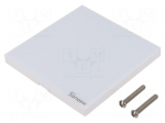 Touch switch | in mounting box | 100&divide;240VAC | TX | -10&divide;40&deg;C | white