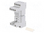 Socket | PIN: 8 | for DIN rail mounting