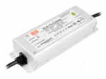 Power supply: switching | LED | 75W | 107&divide;214VDC | 175&divide;350mA | IP65
