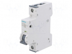 Circuit breaker | 230/400VAC | Inom: 20A | Poles: 1 | Charact: C | 10kA