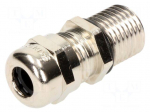 Cable gland | with long thread | PG7 | IP68 | brass | SKINTOP&reg;