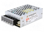 Power supply: switching | for building in,modular | 25W | 5VDC | 5A