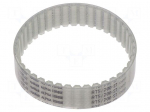 Timing belt | AT5 | W: 16mm | H: 2.7mm | Lw: 200mm | Tooth height: 1.2mm