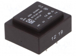 Transformer: encapsulated | 0.7VA | 230VAC | 9V | 78mA | PCB | BVEI