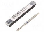 Tap | M3 | 0.5 | L: 56mm | Holder: machine | 2.7mm | ISO2/6H | C/39&deg;RSP