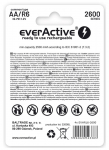 Rechargeable batteries everActive Ni-MH R6 AA 2600 mAh Professional Line