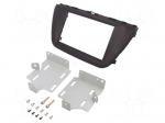 Radio frame | Suzuki | 2 DIN | black