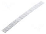 Marker: cable | Marking: Y | acid resistant steel SS316 | slide