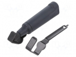 Stripping tool | 4.5&divide;25mm2,25&divide;40mm2 | Wire: round | 167mm
